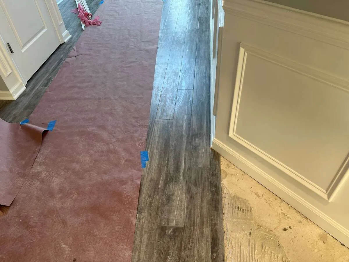 Completed marble shower restoration in Edmond